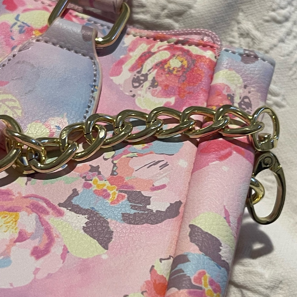 Floral Pink Satchel - Picture 7 of 16